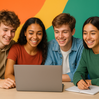 תלמידים לשון בצבע